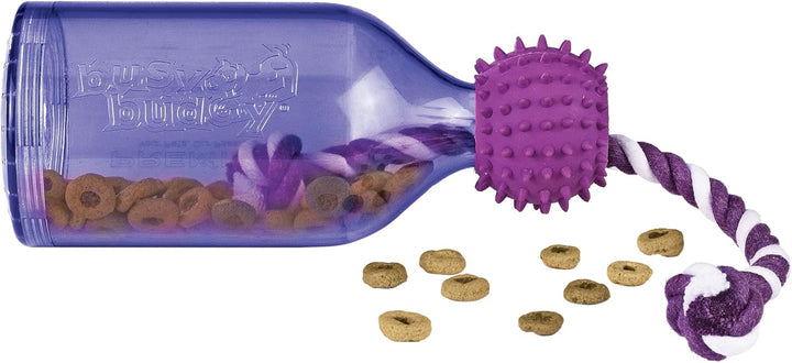 PetSafe Busy Buddy Tug-a-Jug Hundespielzeug, Snackspender mit Seil, Beschäftigung und Gewichtskontro