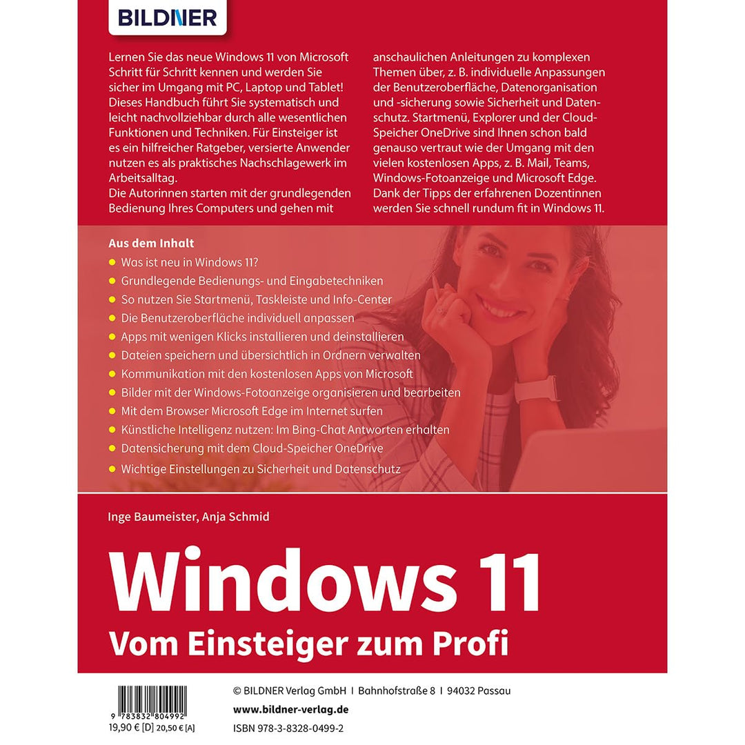 Windows 11 - Vom Einsteiger zum Profi: Das umfassende Lernbuch und Nachschlagewerk komplett in Farbe