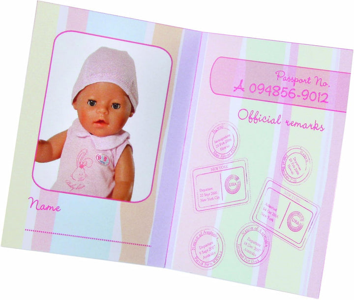 Zapf Creation 808214 - Baby Born Ich-mach-Urlaub de Luxe Set