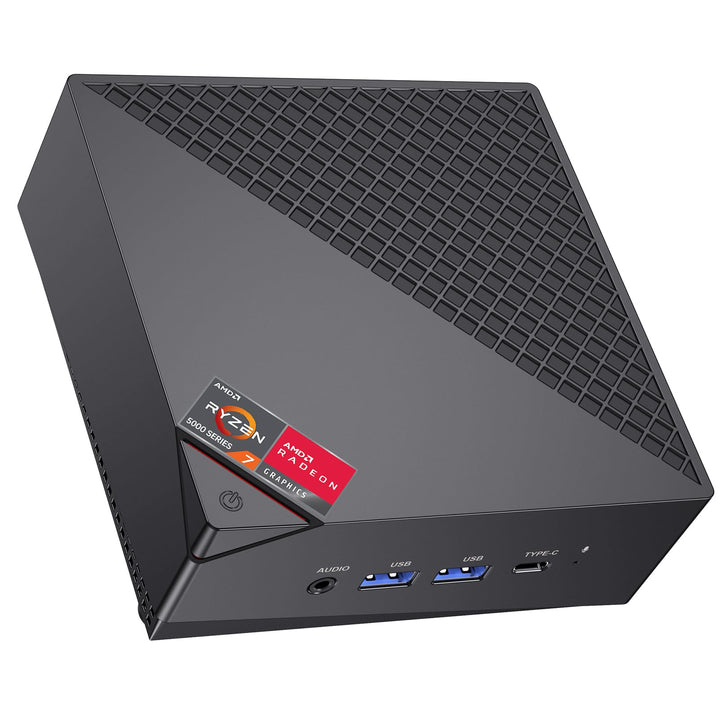 ACEMAGICIAN AM06 Pro Mini PC, AMD Ryzen 7 5700U (8C/16T, up to 4.3Ghz),32GB DDR4 512GB M.2 SSD Mini
