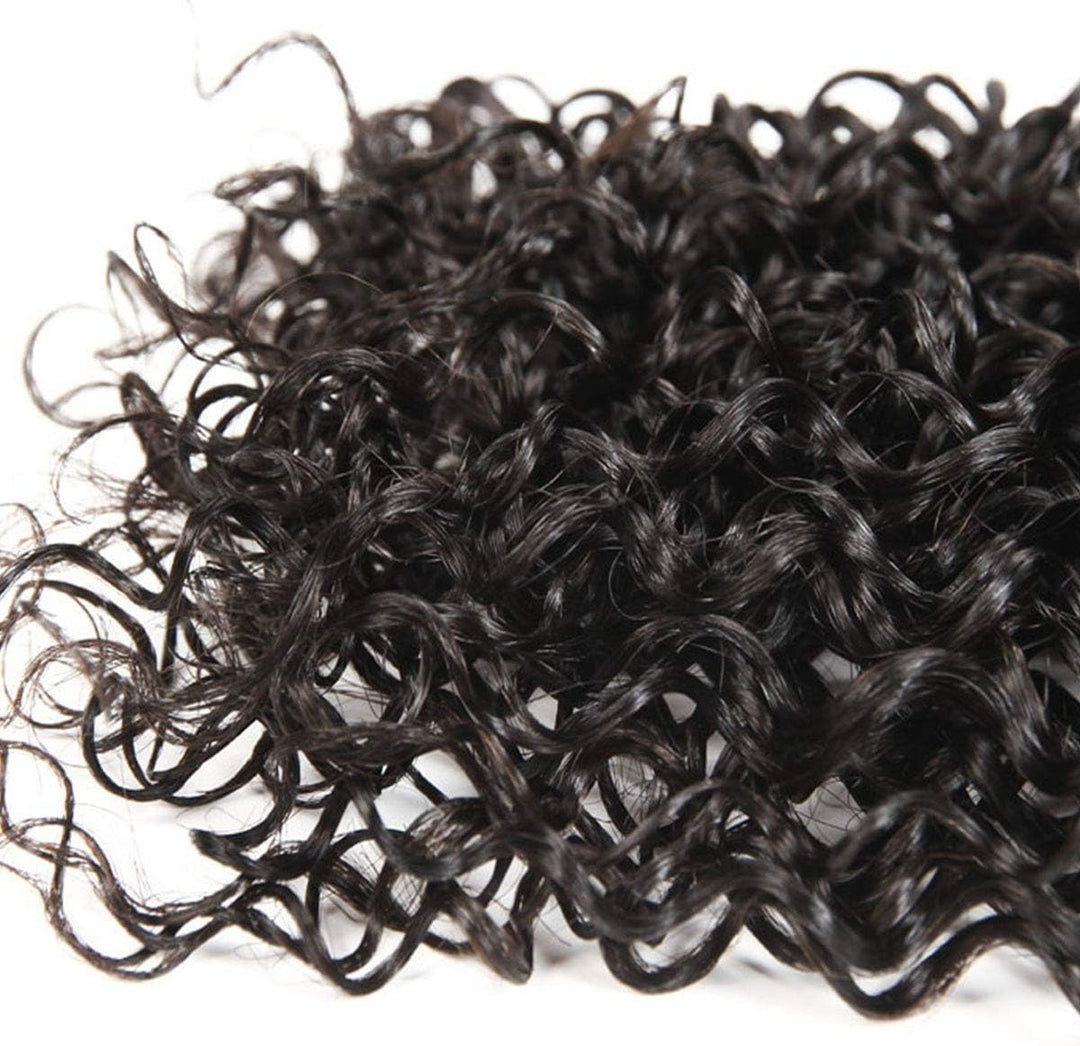 RICHAIR Human Hair Bundles, Curly Wave 3 Bundles, 8 Inches (20.32 cm), Human Hair Brazilian Curly Ha