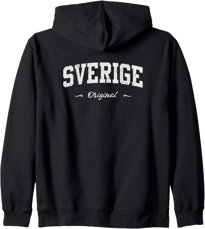 Sweden Sverige Sport Souvenir Fanartikel Design Kapuzenjacke