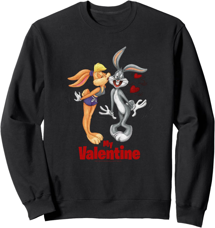 Valentinstag Looney Tunes Bugs and Lola Valentine's Day Sweatshirt