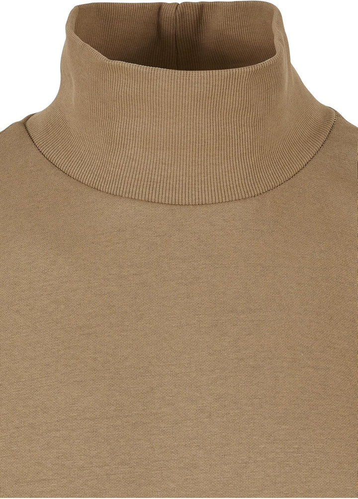 Urban Classics Herren High Rib Neck Crew Sweatshirt 3XL Warmsand, 3XL Warmsand