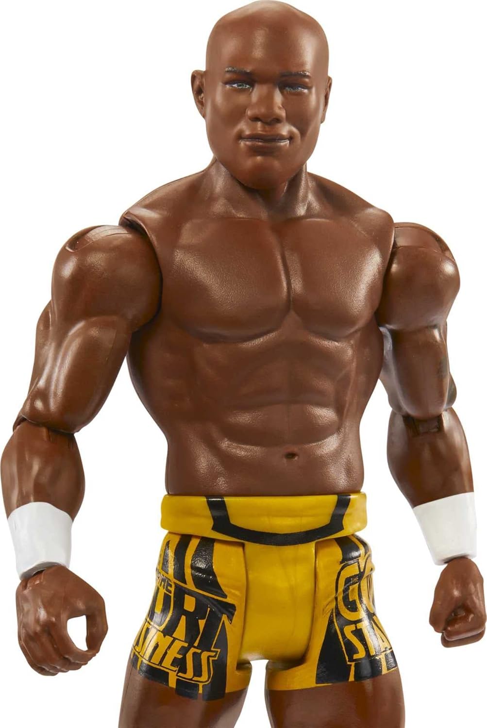 Mattel WWE Basic Actionfigur, Shelton Benjamin, bewegliches 15,2 cm grosses Sammlerstück für Kinder