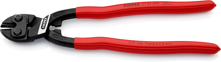 Knipex CoBolt® XL Kompakt-Bolzenschneider schwarz atramentiert, mit Kunststoff überzogen 250 mm (SB-
