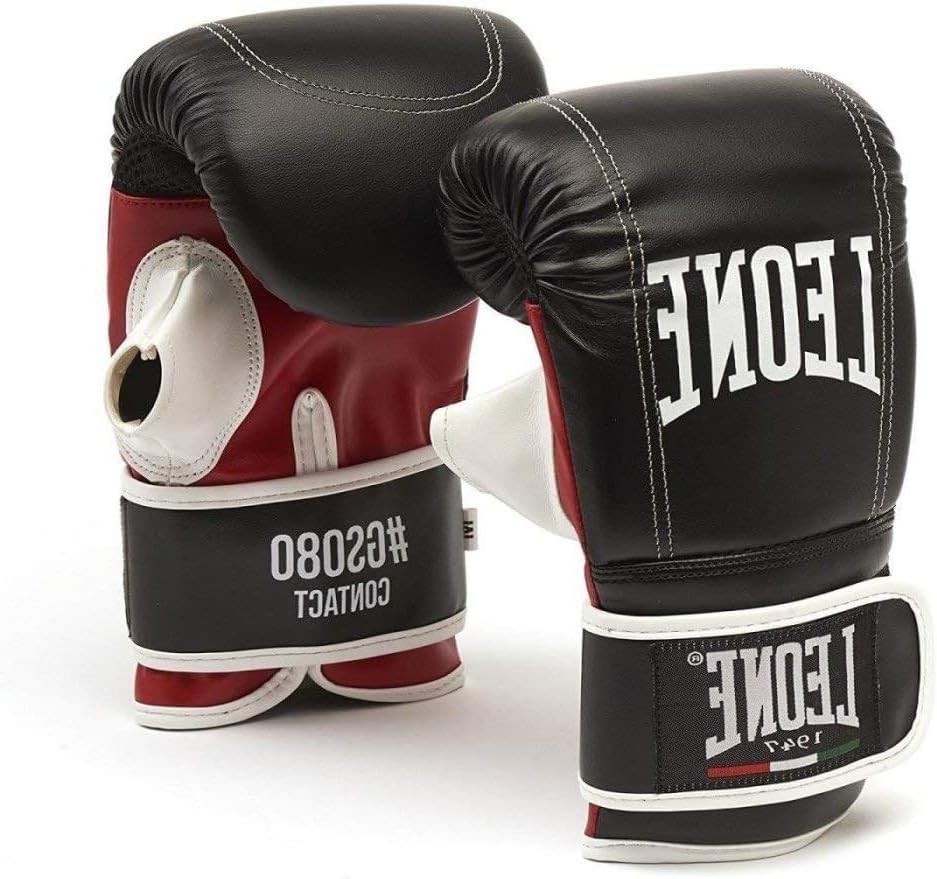 LEONE 1947, Kontakttaschenhandschuhe, Schwarz, GS080 S Schwarz, S Schwarz