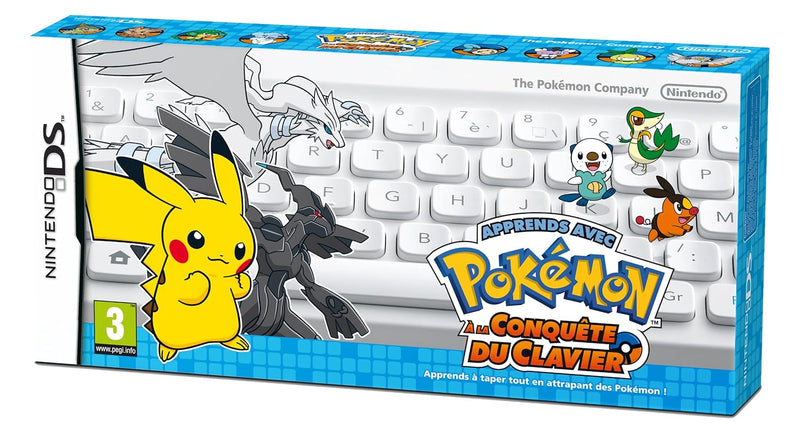 Apprends avec Pokémon : à la conquête du clavier