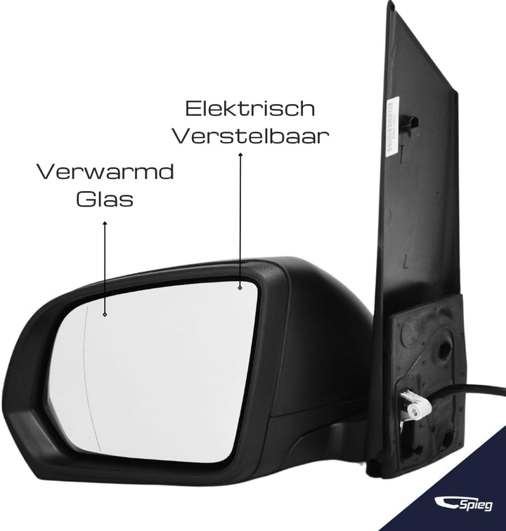 Spieg Links Aussenspiegel Ersatz für Vito W447 2015-2022 Elektrisch Verstellbar Beheizt Manuell Eink