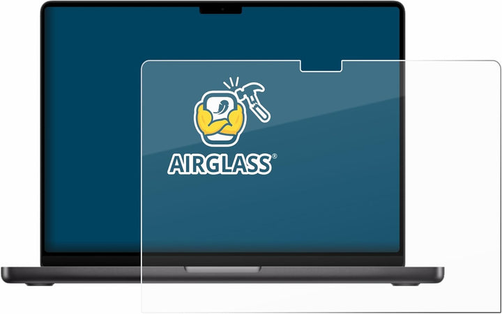 BROTECT Schutzglas für Apple MacBook Pro 14" M5 2025 Schutzfolie Panzer Folie Glas[Extrem Kratzfest