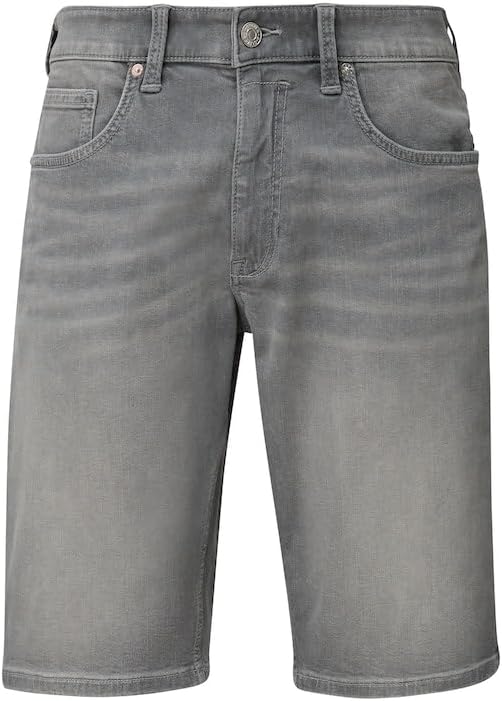 s.Oliver Herren Jeans Bermuda 28 Grau, 28 Grau