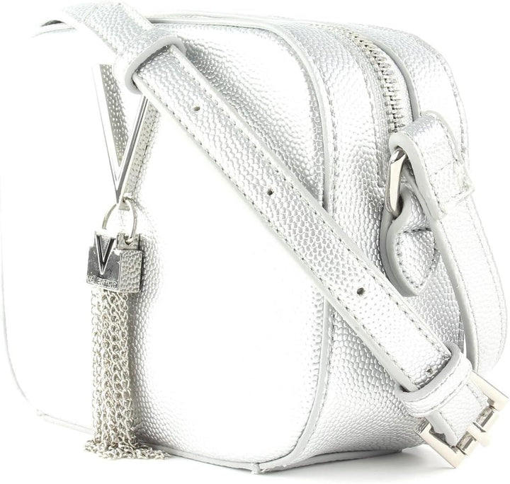 Valentino Bags Womens Divina Haversack, Silber (Argento)