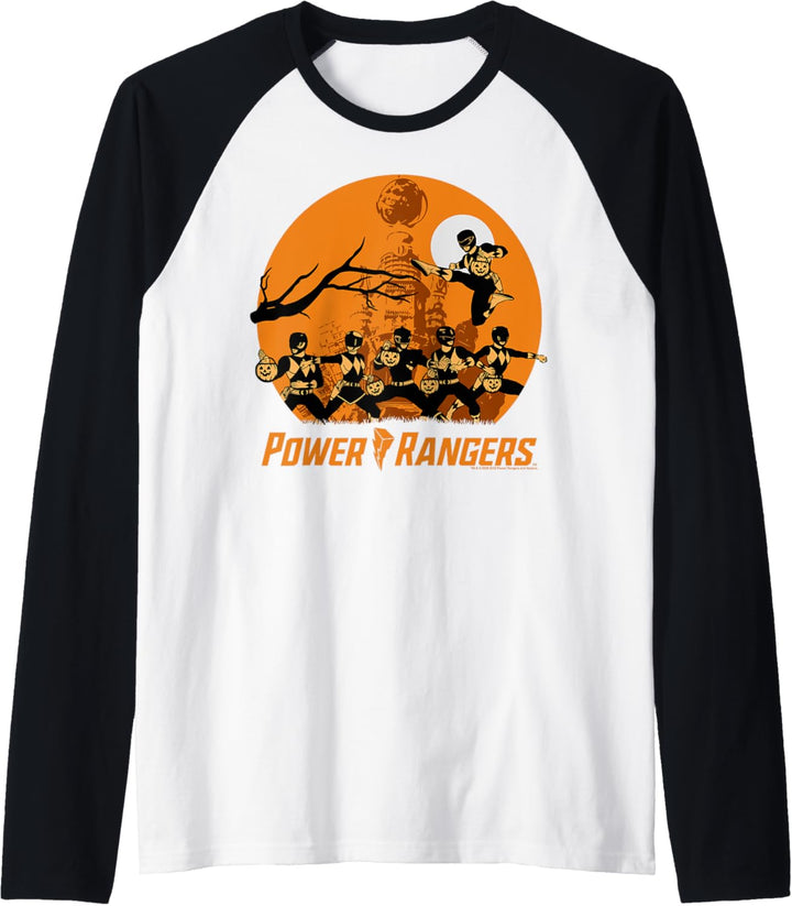 Power Rangers Halloween Haunt Raglan