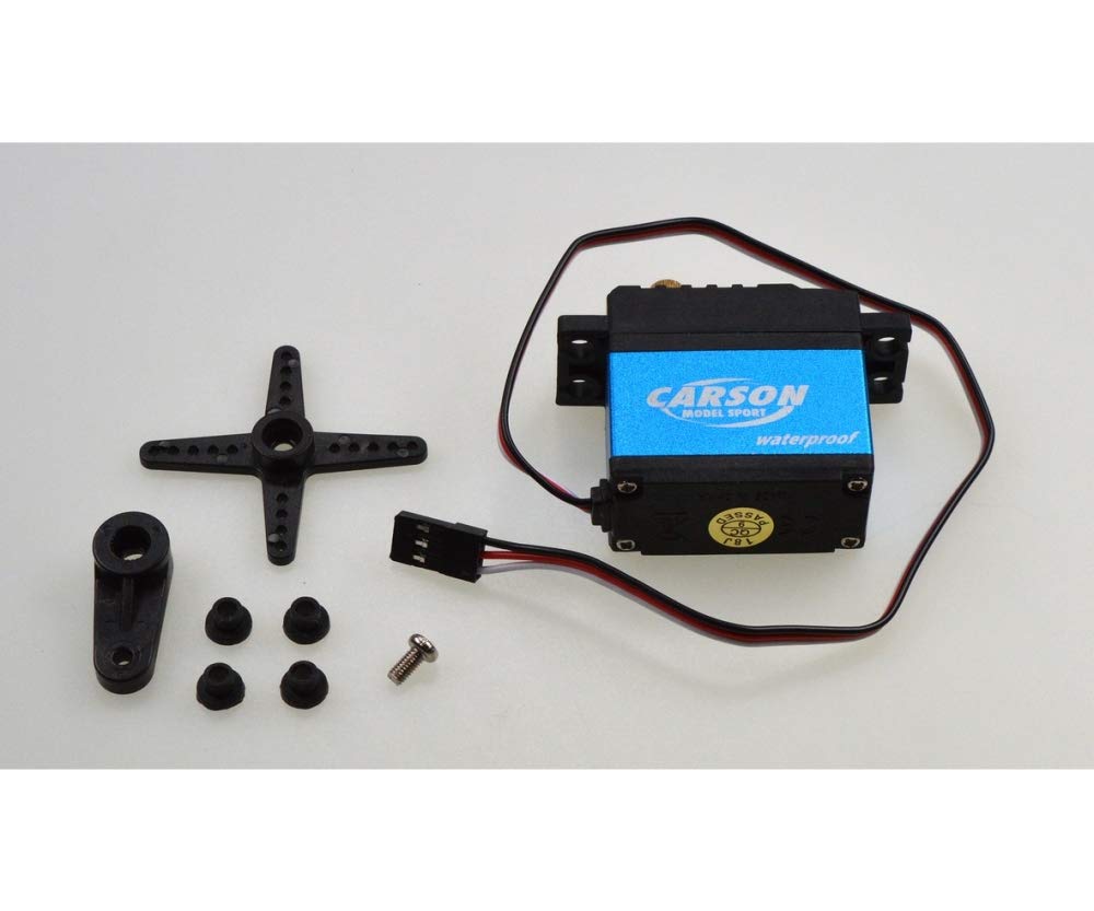 Carson Servo CS-17 Waterproof JR-Stecker, Modellbau, Zubehör für RC Fahrzeug ferngesteuertes Auto, 5