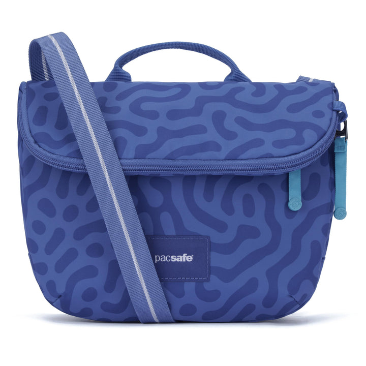 Pacsafe Pacsafe Go Anti Theft Saddle Crossbody Anti-Diebstahl-Sattel Crossbody Cerulean-blau, Cerule