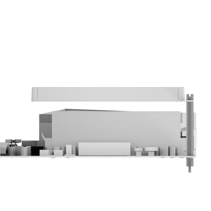 Thermalright MC-3 Digital White RAM Cooler, 3 PWM Lüfter | mit 4500 U/min PWM-Design, RAM-Kühlung le