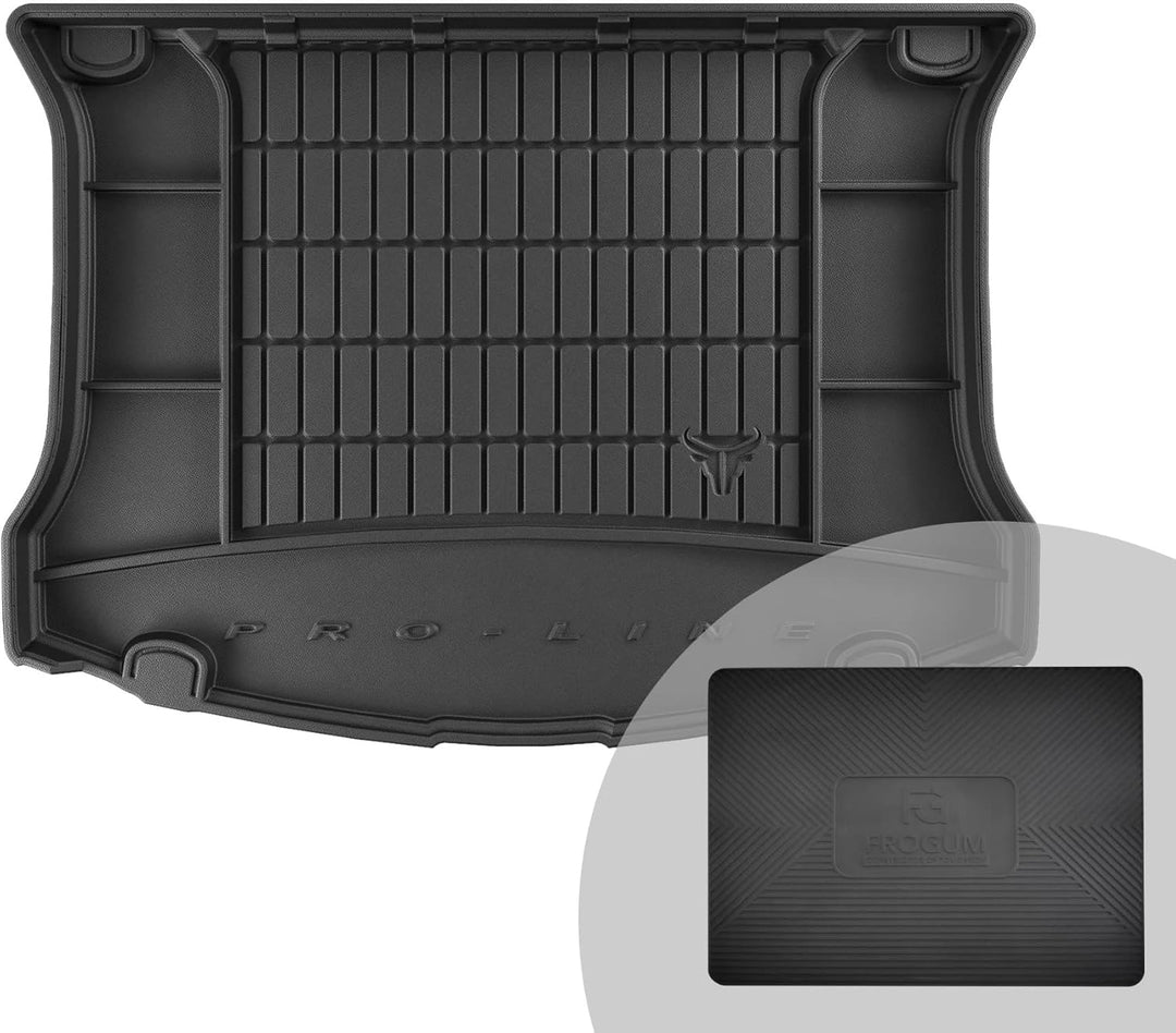 FROGUM ProLine 3D Gummimatte Exklusive Auto Kofferraummatte Kofferraumwanne für Ford Kuga I 2008-201