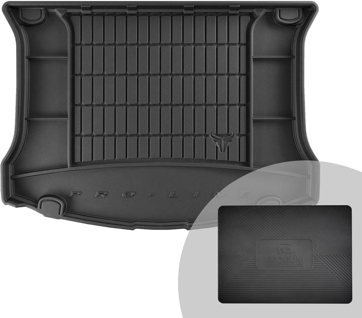 FROGUM ProLine 3D Gummimatte Exklusive Auto Kofferraummatte Kofferraumwanne für Ford Kuga I 2008-201