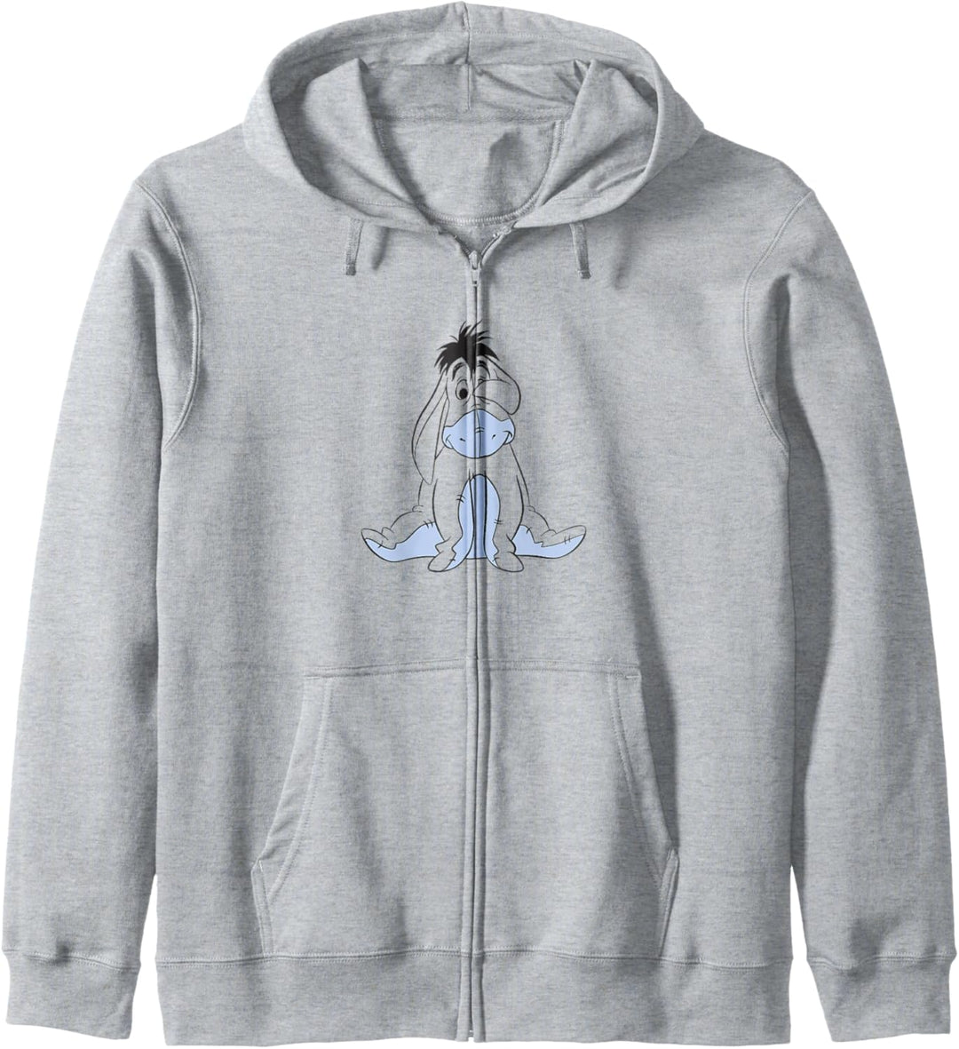 Disney Winnie The Pooh Eeyore Outline Transparent Eye Cover Kapuzenjacke