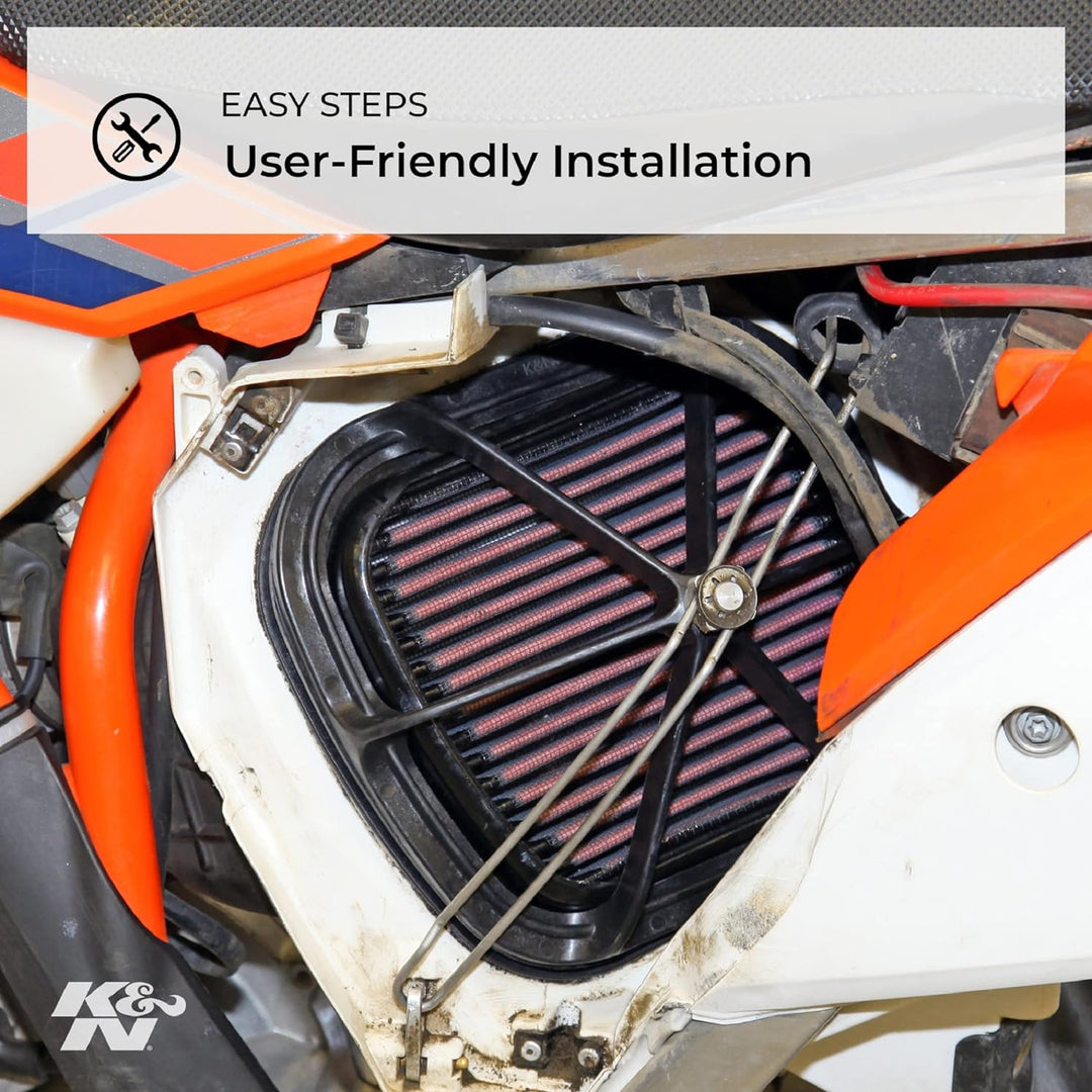 K&N KT-4511XD Motorrad Tausch-Luftfilter