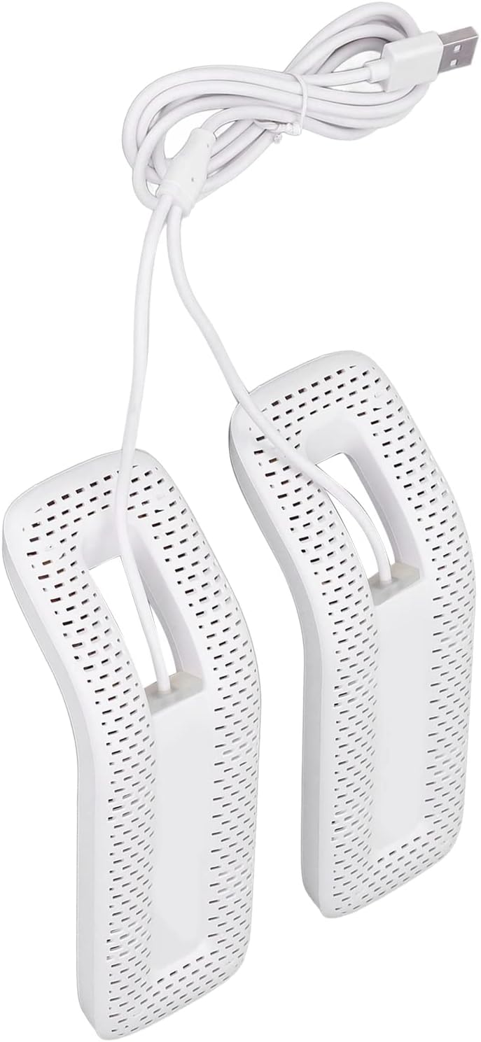 Yuecoom Schuhtrockner, weisses PC-Material, Schuh-Desodorierungstrockner, tragbarer elektrischer USB