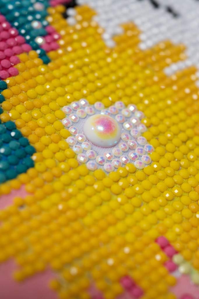 Vervaco 5413480782611 Disney Minnie denkt Diamanten Malerei, Acrylic, mehrfarbig, ca. 37 x 50 cm