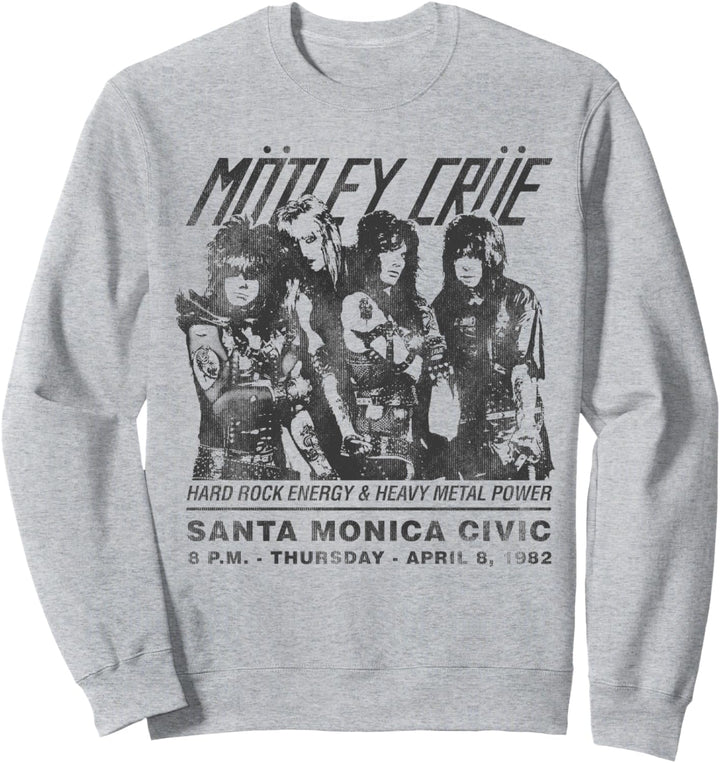 Mötley Crüe - Santa Monica Civic Auditorium Sweatshirt