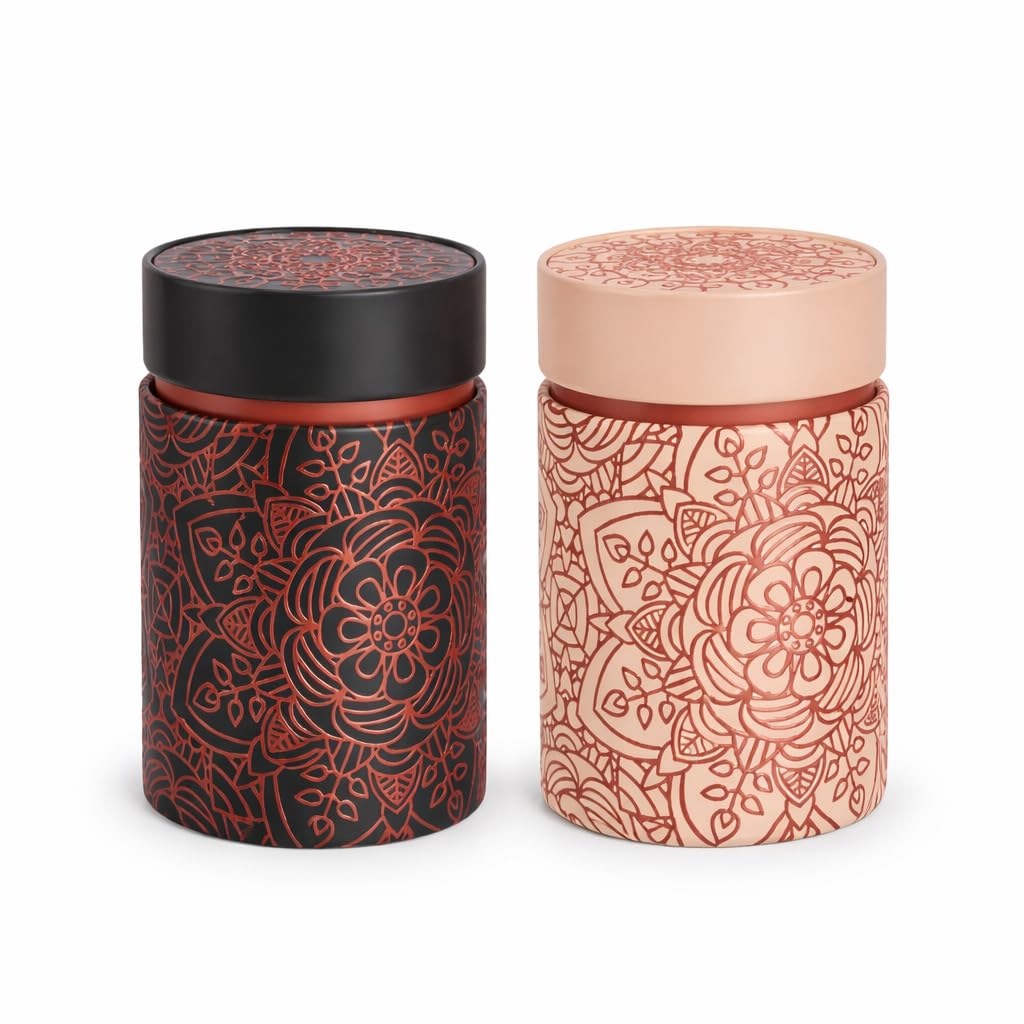 Eigenart 2er Dosen-Set Mandala (für max. 150g) 150g Bunt, 150g Bunt