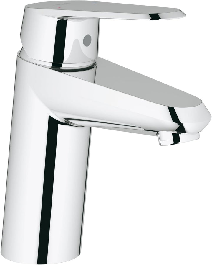 GROHE Eurodisc Cosmopolitan Badarmatur, glatter Körper, Standard-Auslauf, SpeedClean 3246920E, S-Siz
