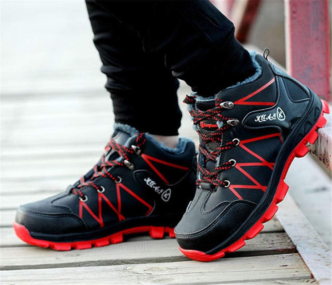 YisiNP Sicherheitsschuhe Herren Damen S3 Winter Arbeitsschuhe mit Stahlkappe Wasserdicht 41 EU Schwa