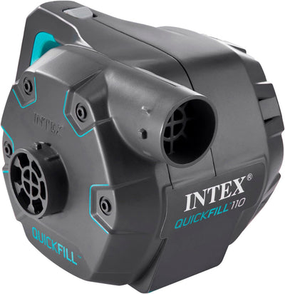 Intex 230 Volt Quick-Fill Ac Electric Pump, 66644, Schwarz Single, Single