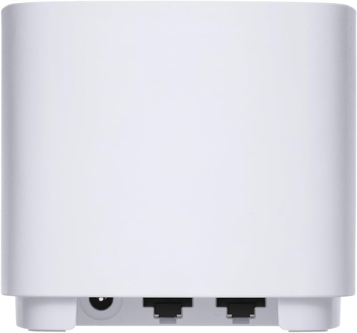 Asus Ai Mesh AX-WLAN System ZenWiFi XD4 Weiss kombinierbarer Router (1er Pack, AX1800 WiFi 6, 2x Gig