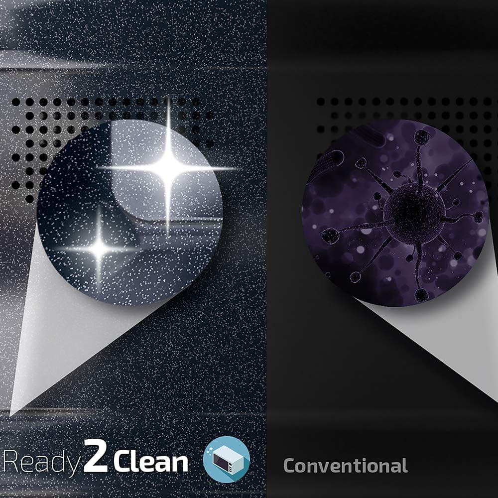 Cecotec Mikrowelle Pro Clean 5120 Mirror. 700 W, Grill 800W, 20 L, Ready 2 Clean Beschichtung, 3 D W