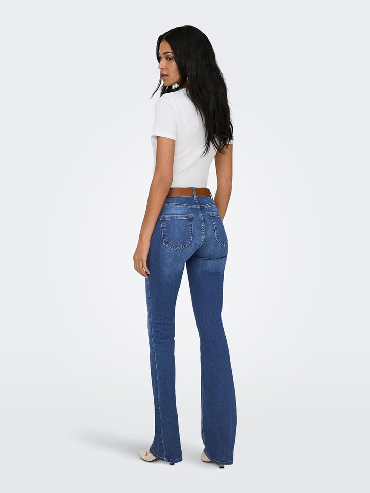 ONLY Damen Jeans XS / 34L Dark Blue Denim, XS / 34L Dark Blue Denim