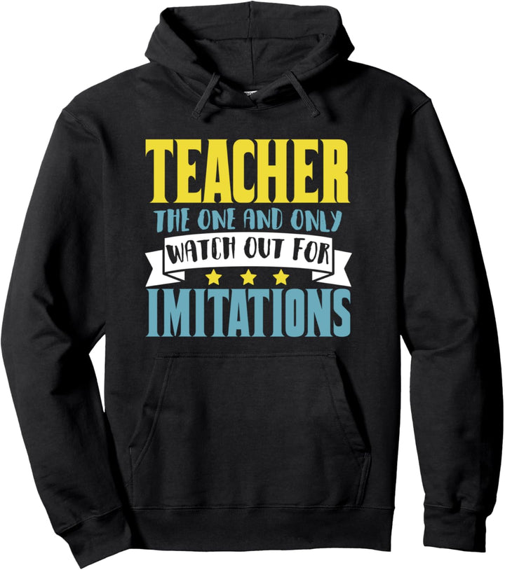 Lehrer Der Eine und einzige Achte auf Nachahmungen Pullover Hoodie