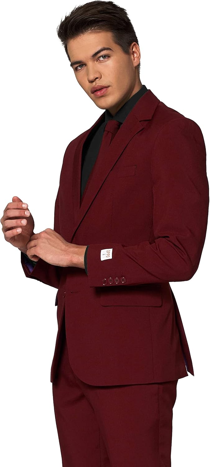 OppoSuits einfarbige Party-Anzüge – Bunte Outfits für Abschlussball, Hochzeiten, Junggesellenabschie