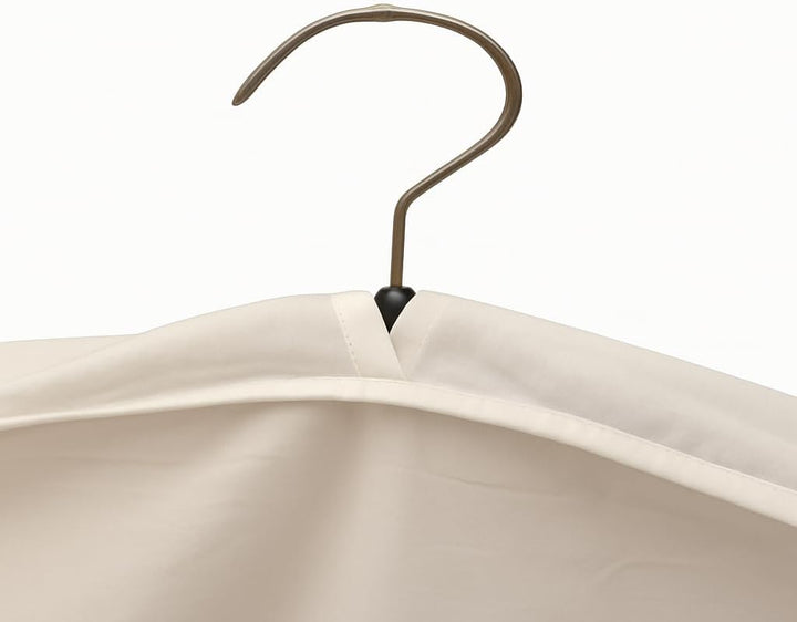 HBCOLLECTION - Kleidersack Kleiderhülle natürlicher Baumwolle (Lang)