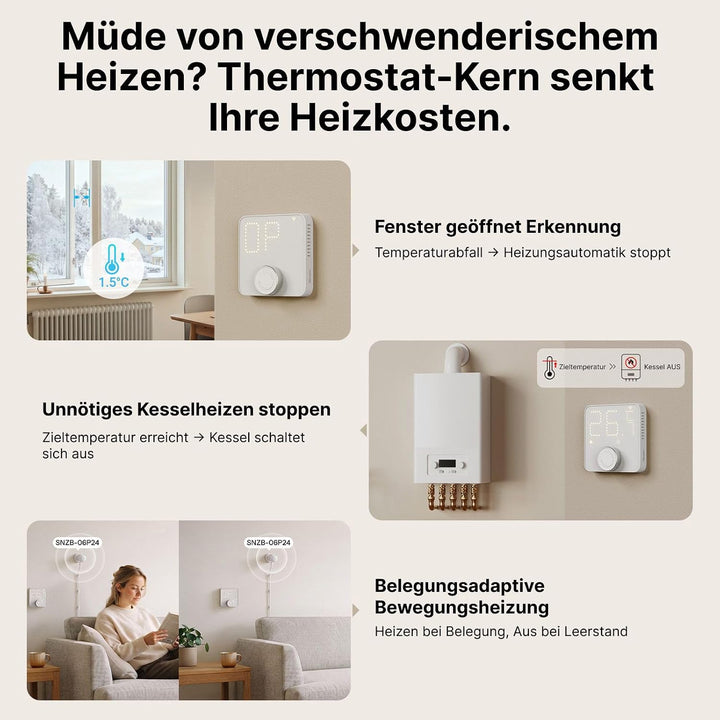 SONOFF Thermostat Core Zigbee Smart Thermostat TP-WGZBA
