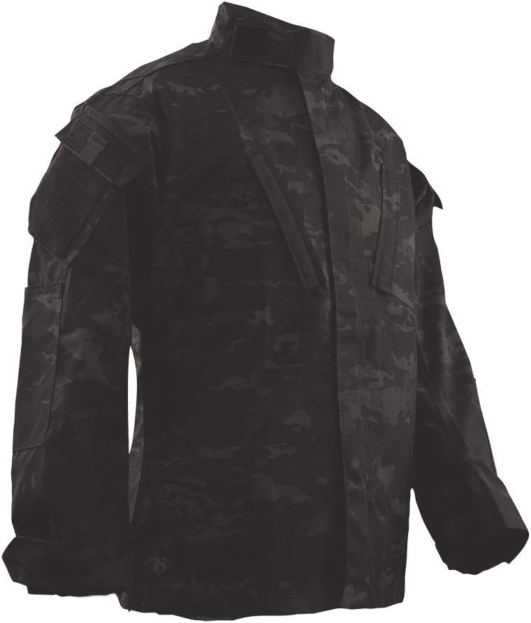 Tru-Spec Herren Taktische Shirtttactical Response Uniform Langärmlig Multicam Black L, Multicam Blac