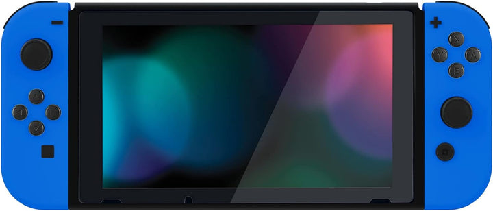 eXtremeRate Hülle Case für Nintendo Switch Joycon/Konsole, Rückgehäuse&Kickstand für Switch Console,