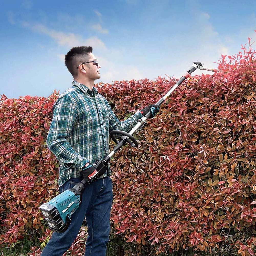 Makita DUX60PG2 Twin 18V (36V) Li-ion LXT Brushless Multifunktions-Power-Kopf Lieferung mit 2 x 6,0