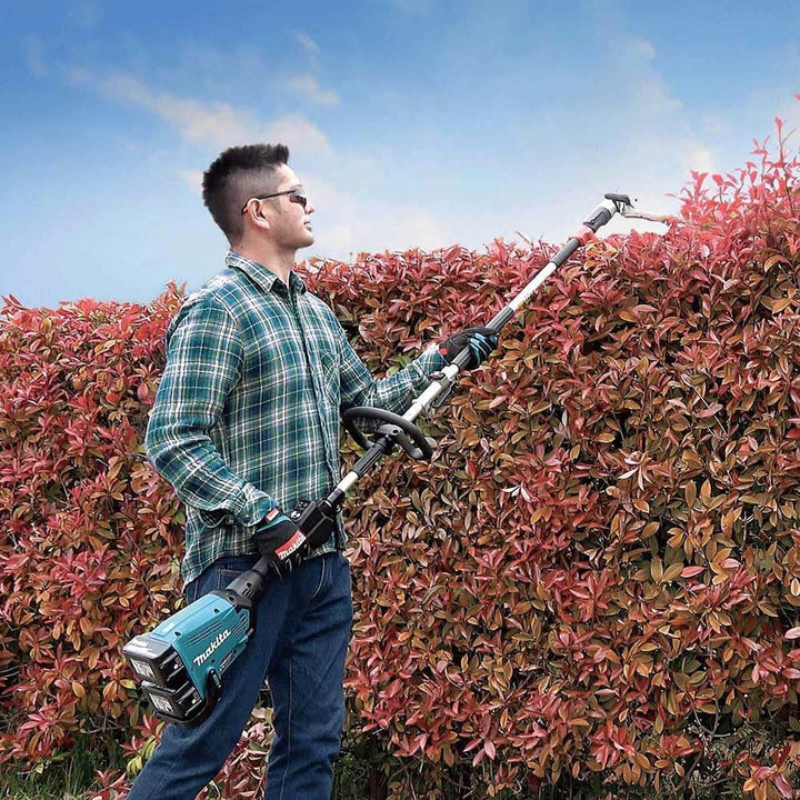 Makita DUX60PG2 Twin 18V (36V) Li-ion LXT Brushless Multifunktions-Power-Kopf Lieferung mit 2 x 6,0