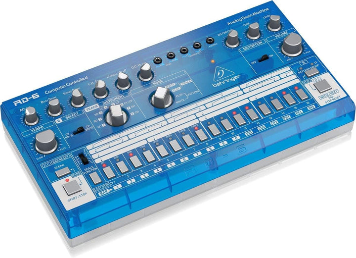 Behringer RD-6-BB Blueberry RHYTHM DESIGNER RD-6 Single, Blueberry RHYTHM DESIGNER RD-6 Single