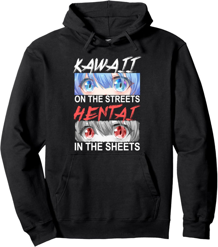 Kawaii auf den Strassen - Hentai in den Bettlaken Pullover Hoodie