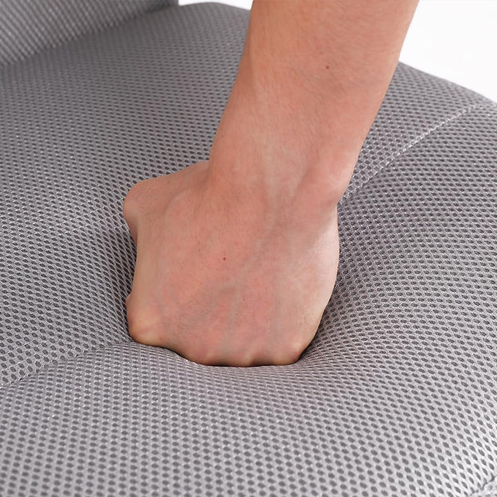 Mingone Bürostuhl Ergonomisch Schreibtischstuhl aus Mesh Höhenverstellbarer Drehstuhl 360° Drehbarer