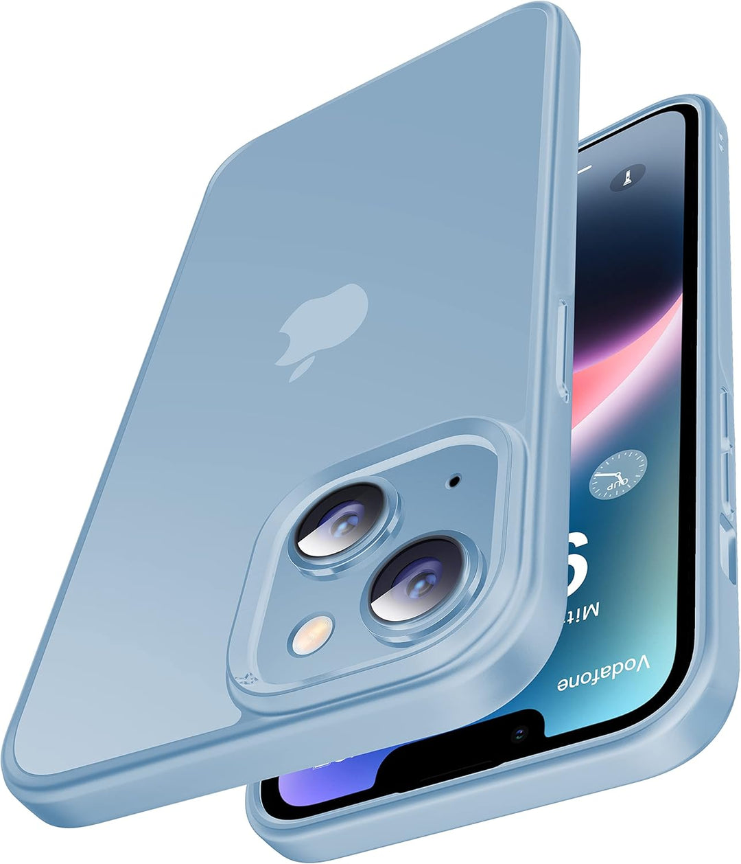 CASEKOO Matt Power für iPhone 15 Plus / 14 Plus Hülle [TOP Militärschutz] Stossfeste Kratzfeste Schu