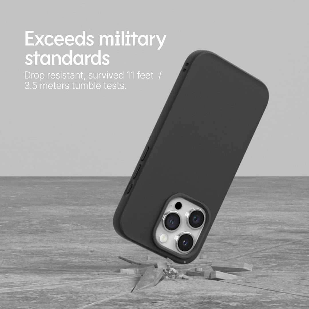 RhinoShield Case kompatibel mit [iPhone 13 Pro Max] | SolidSuit - Stossdämpfende & schlanke Schutzhü