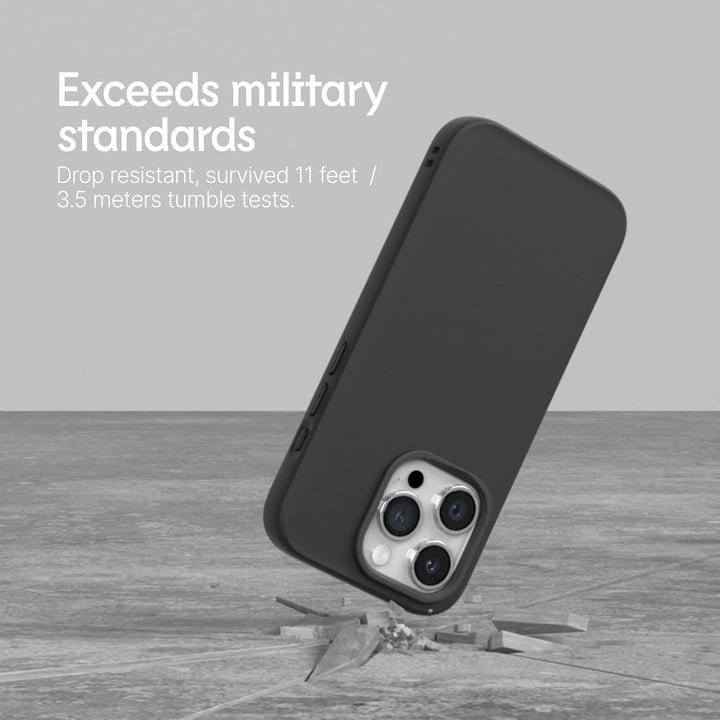 RhinoShield Case kompatibel mit [iPhone 13 Pro Max] | SolidSuit - Stossdämpfende & schlanke Schutzhü
