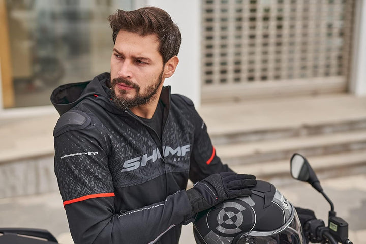 SHIMA AIR 2.0 Men Motorradhandschuhe Herren - Belüftete, Sommer Handschuhe aus Mesh mit Knöchel und