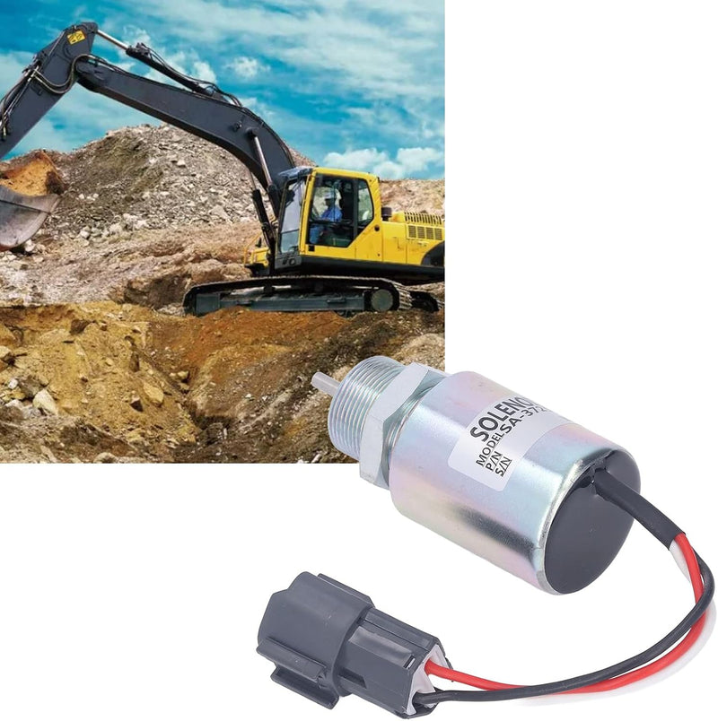 Kraftstoffabschaltmagnetventil SA 3725 12 30A87-00040 30A87-20402 Edelstahl-Stoppmagnetventil für Mi